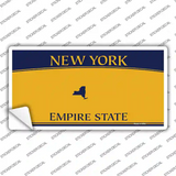 New York State Blanks Novelty Sticker Decal Small