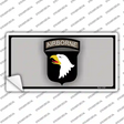 Airborne Eagle Novelty Sticker Decal Small