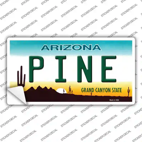 Pine Arizona Novelty Sticker Decal Small