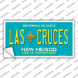 Las Cruces New Mexico Teal Novelty Sticker Decal Small