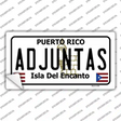 Adjuntas Novelty Sticker Decal Small