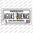 Aguas Buenas Puerto Rico Novelty Sticker Decal Small