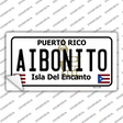 Aibonito Puerto Rico Novelty Sticker Decal Small