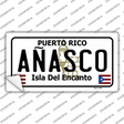 Anasco Puerto Rico Novelty Sticker Decal Small