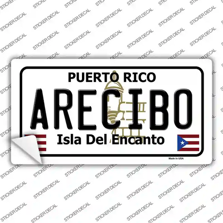 Arecibo Puerto Rico Novelty Sticker Decal Small