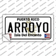 Arroyo Puerto Rico Novelty Sticker Decal Small