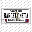 Barceloneta Novelty Sticker Decal Small