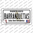 Barranquitas Novelty Sticker Decal Small