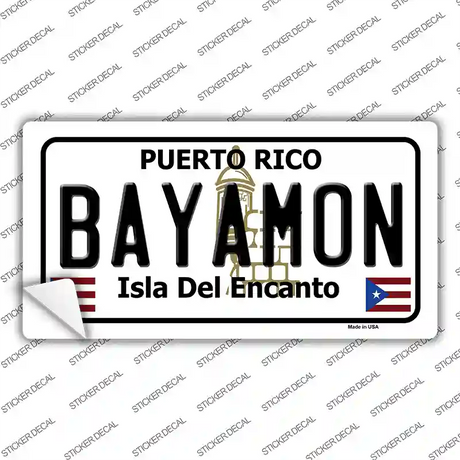 Bayamon Novelty Sticker Decal Small