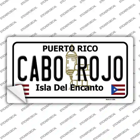 Cabo Rojo Novelty Sticker Decal Small