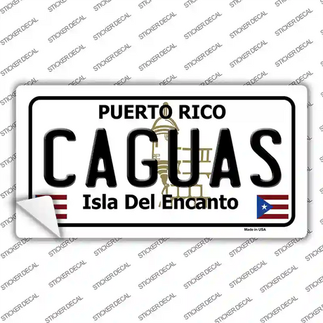 Caguas Novelty Sticker Decal Small