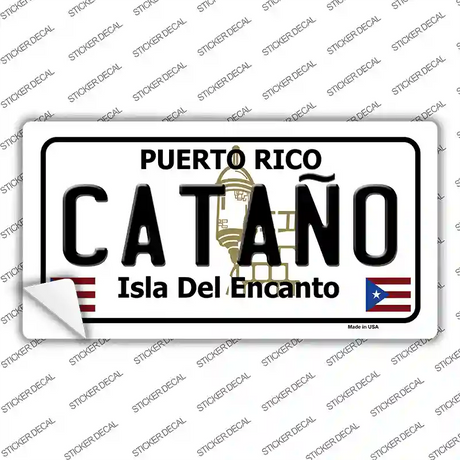 Catano Puerto Rico Novelty Sticker Decal Small