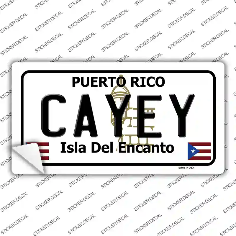 Cayey Puerto Rico Novelty Sticker Decal Small