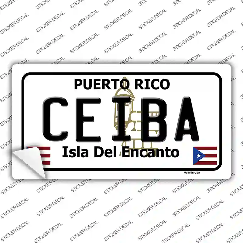 Ceiba Novelty Sticker Decal