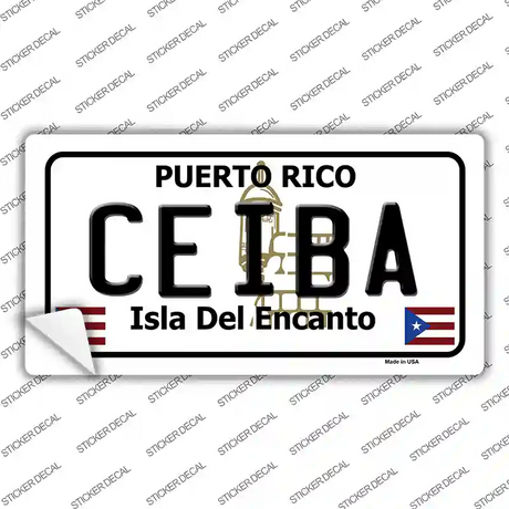 Ceiba Novelty Sticker Decal Small