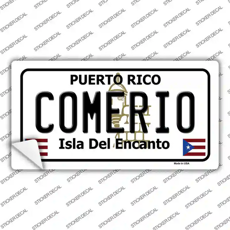 Comerio Novelty Sticker Decal Small