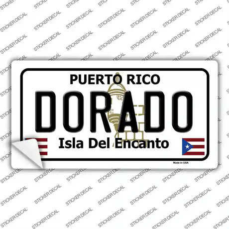 Dorado Novelty Sticker Decal Small