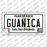 Guanica Puerto Rico Novelty Sticker Decal Small