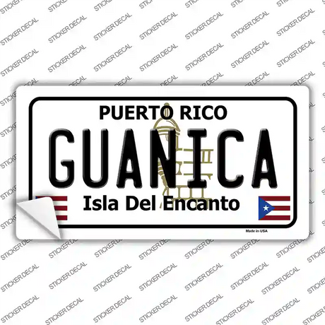 Guanica Puerto Rico Novelty Sticker Decal Small