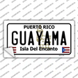 Guayama Puerto Rico Novelty Sticker Decal Small