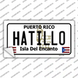 Hatillo Puerto Rico Novelty Sticker Decal Small