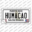 Humacao Puerto Rico Novelty Sticker Decal Small