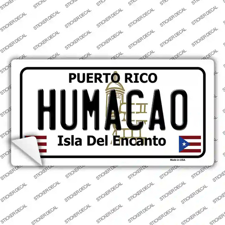 Humacao Puerto Rico Novelty Sticker Decal Small