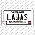 Lajas Puerto Rico Novelty Sticker Decal Small