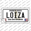 Loiza Puerto Rico Novelty Sticker Decal Small