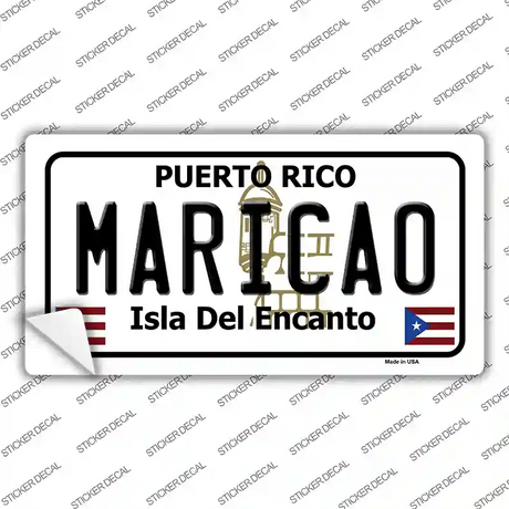 Maricao Puerto Rico Novelty Sticker Decal Small