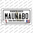 Maunabo Puerto Rico Novelty Sticker Decal Small