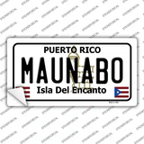 Maunabo Puerto Rico Novelty Sticker Decal Small