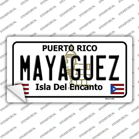 Mayaguez Puerto Rico Novelty Sticker Decal Small