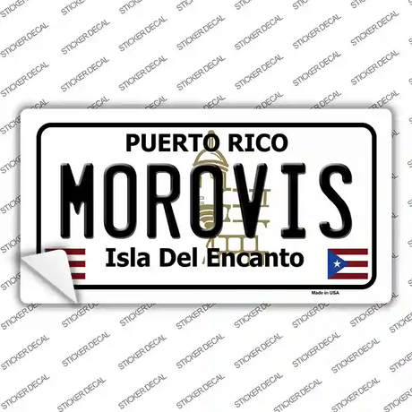 Morovis Puerto Rico Novelty Sticker Decal Small