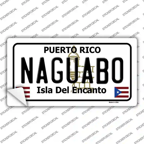 Naguabo Puerto Rico Novelty Sticker Decal Small