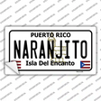 Naranjito Puerto Rico Novelty Sticker Decal Small