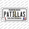 Patillas Puerto Rico Novelty Sticker Decal Small