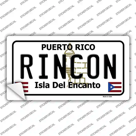 Rincon Puerto Rico Novelty Sticker Decal Small