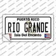 Rio Grande Puerto Rico Novelty Sticker Decal Small