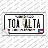 Toa Alta Puerto Rico Novelty Sticker Decal Small