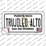 Trujillo Alto Puerto Rico Novelty Sticker Decal Small