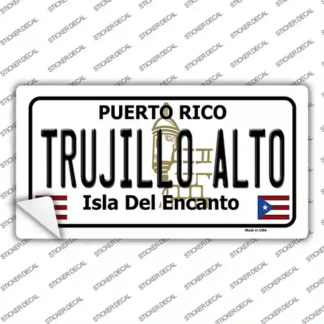 Trujillo Alto Puerto Rico Novelty Sticker Decal Small