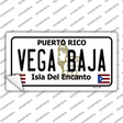 Vega Baja Puerto Rico Novelty Sticker Decal Small