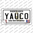 Yauco Puerto Rico Novelty Sticker Decal Small