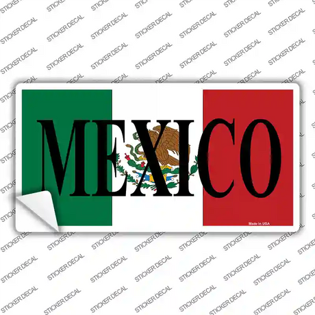 Mexico Novelty Sticker Decal Small