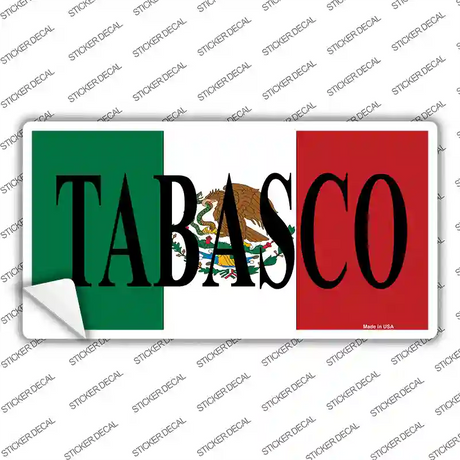 Tabasco Novelty Sticker Decal Small