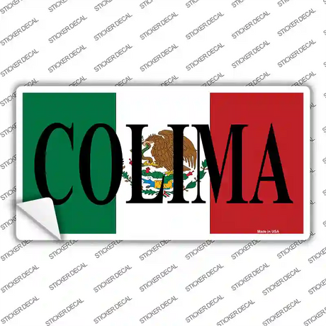 Colima Novelty Sticker Decal Small