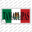 Tamaulipas Mexico Background Novelty Sticker Decal Small