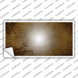 Brown White Fade Scratched Novelty Sticker Decal