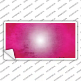 Pink White Fade Scratched Novelty Sticker Decal